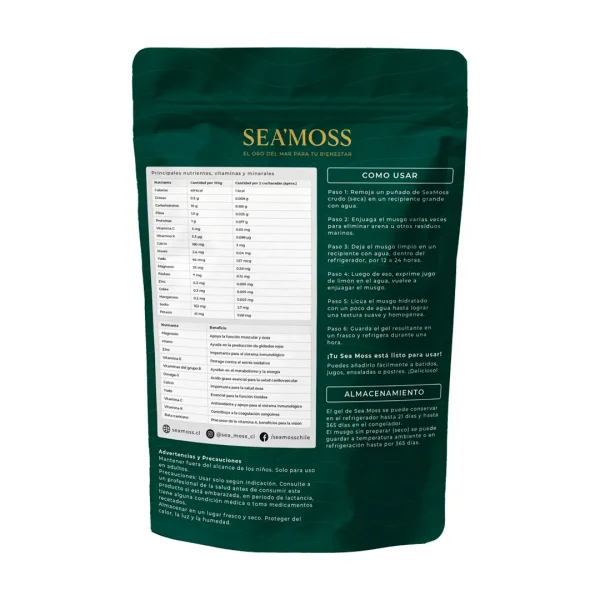 Sea Moss Crudo y Seco 100 g – Superalga 92 Minerales